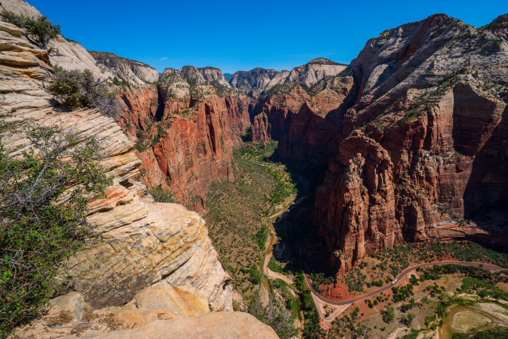 Scouts Lookout View Before Angels Landing